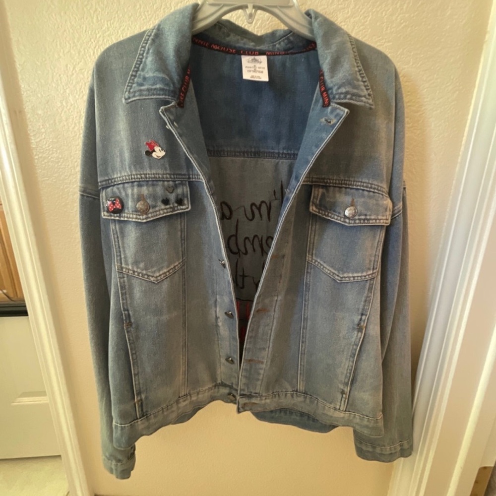 Minnie Mouse Club Jean Jacket ❤️